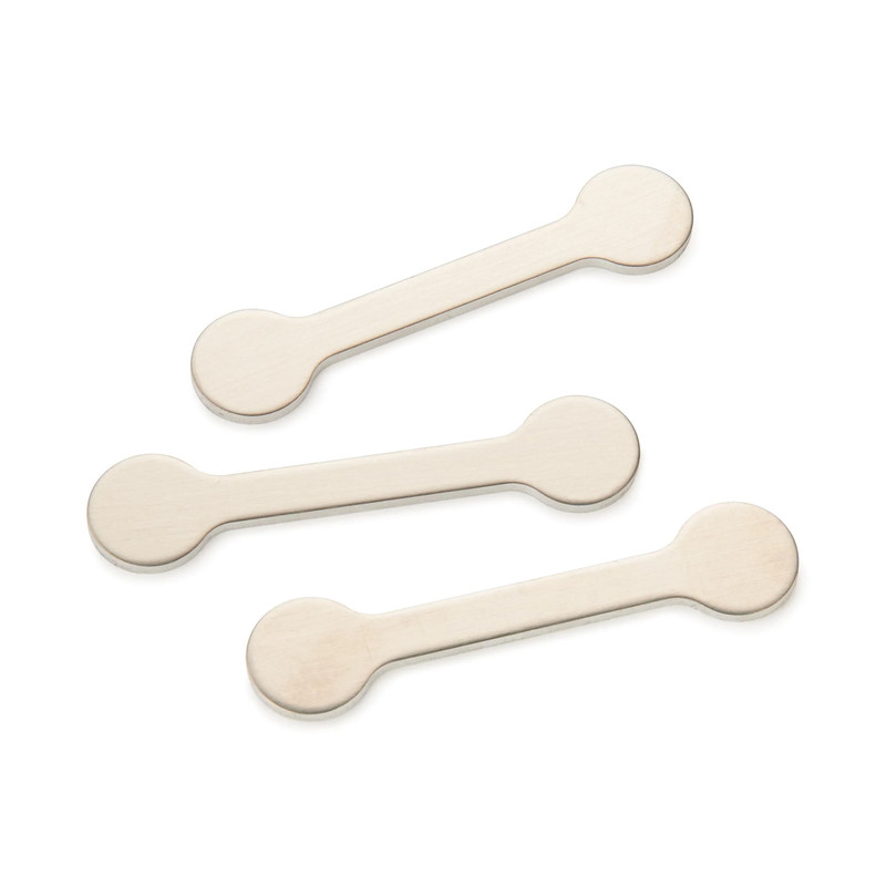 Aluminum Inlay - 3 Pack - Style:Stitch - Size:Small